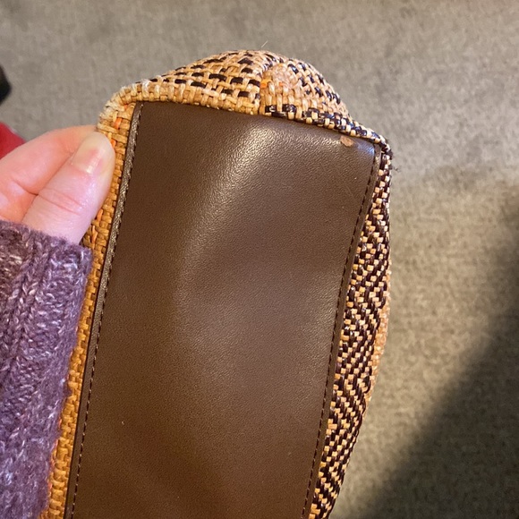 Fossil woven straw retro purse - Picture 10 of 10